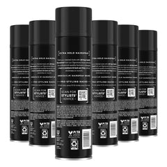 TRESemm TRES Two Hair Spray 6 Count Extra Hold for Maximum Hold thats Never Sticky or Stiff Humidity Resistant Hairspray that Sprays on Dry 11 oz