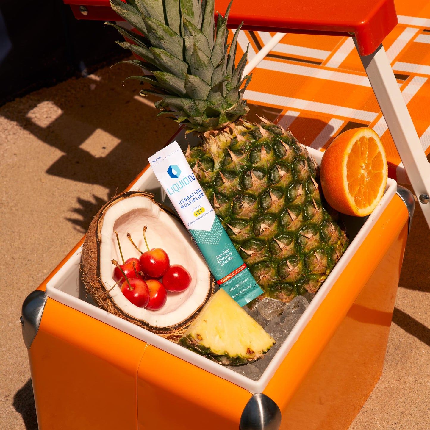 Liquid I.V. Hydration Multiplier - Tropical Punch - Hydration Powder Packets | Electrolyte Drink Mix | Easy Open Single-Serving Stick | Non-GMO | 48 Sticks