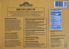 Bake-At-Home Organic Sourdough Bowls 6-Pack - 54.6 Oz/1.55 Kg.
