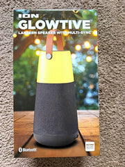 ION Glowtive Bluetooth Lantern Speaker w/ Light, Rechargeable 10W
