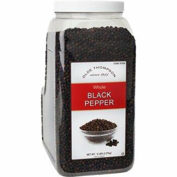 Olde Thompson Whole Black Pepper, 5 lbs