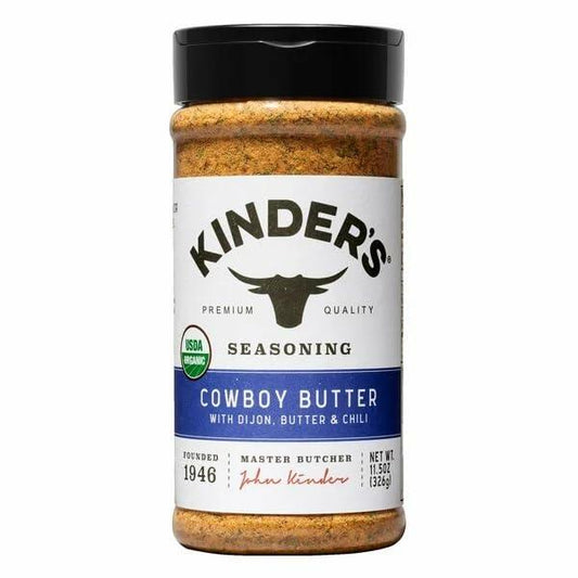 Kinder's Organic Cowboy Butter Seasoning, 11.5 Ounce
