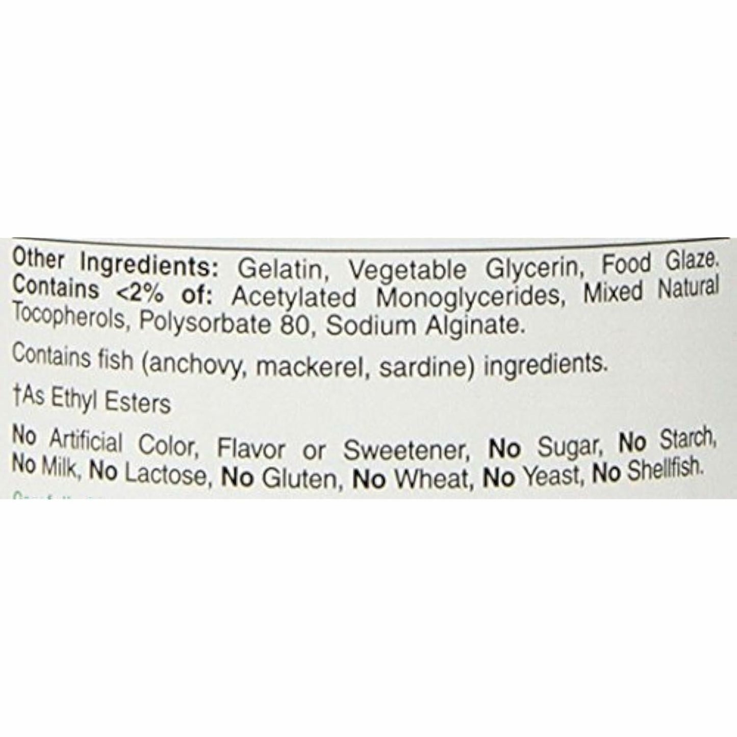 Nature's Bounty Fish Oil 1400 Mg 130 Softgels