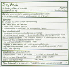 Dulcolax Laxative - 5 mg - 200 Comfort Coated Tablets