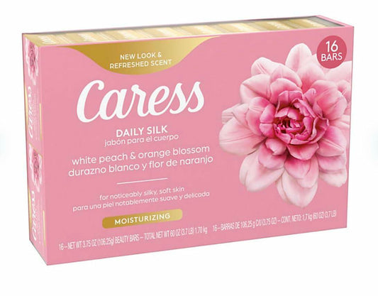 Caress Daily Silk bar Soap (16 X 3.75 Oz)Total Net Wt (60 Oz),, ()