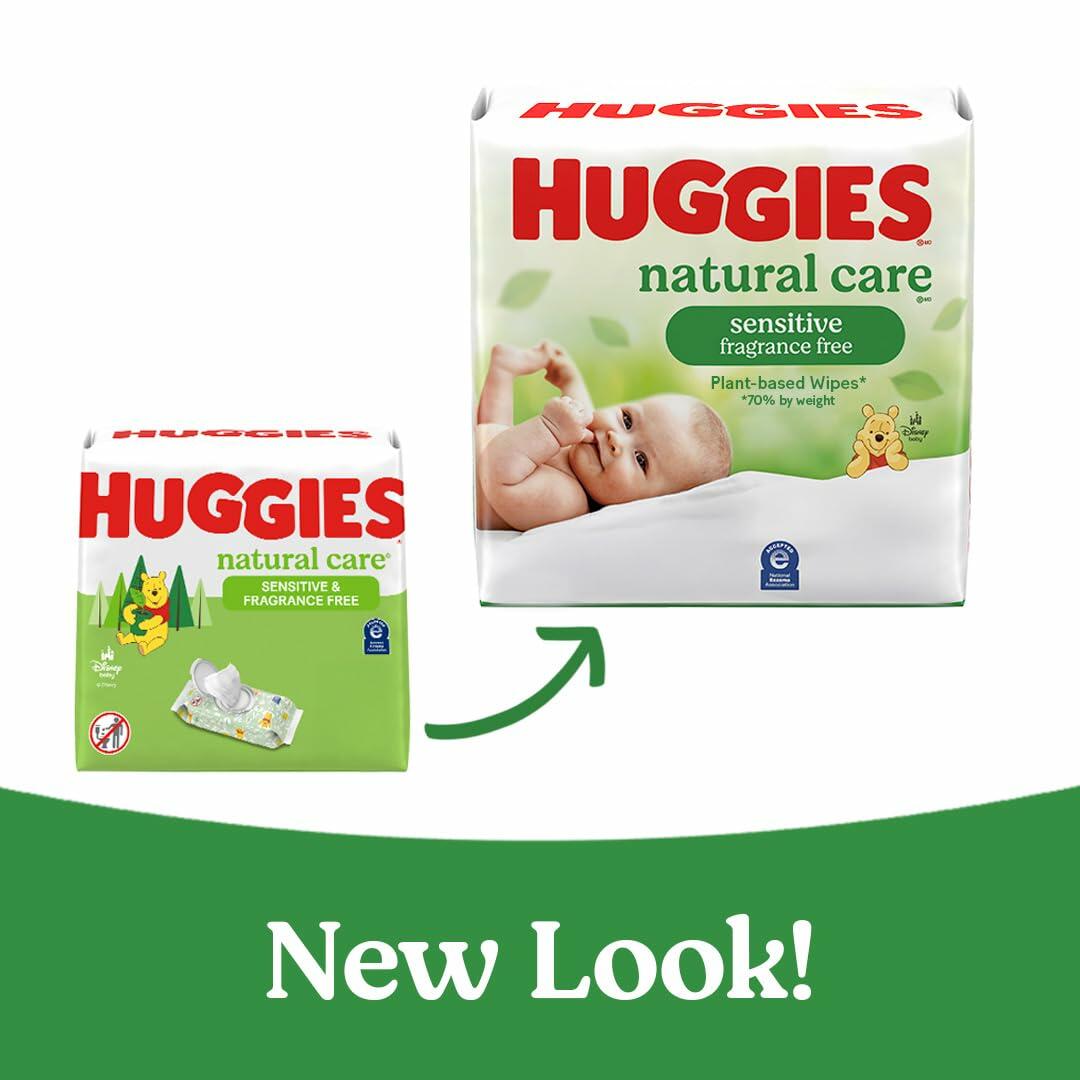 Huggies Natural Care Sensitive Baby Wipes,