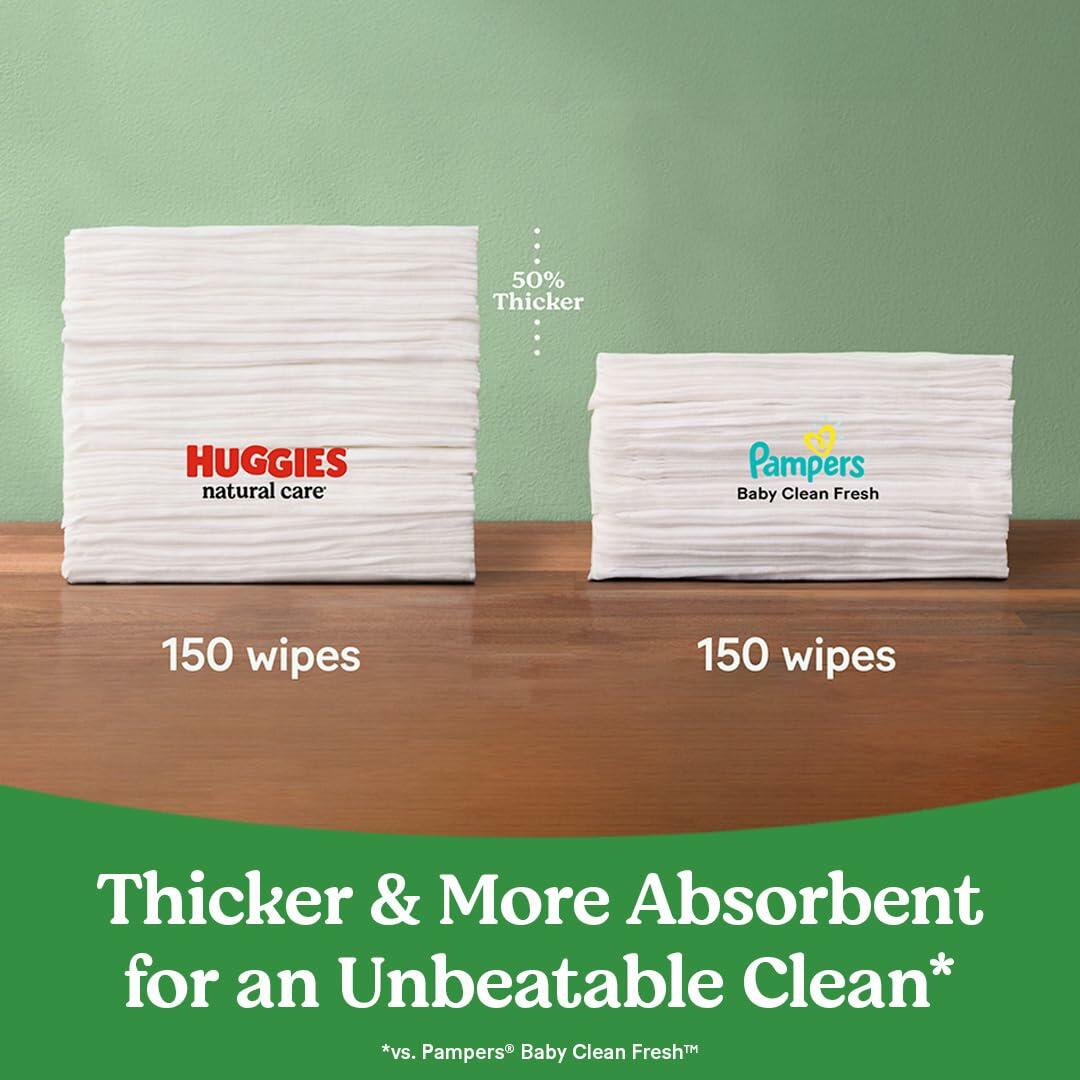 Huggies Natural Care Sensitive Baby Wipes,