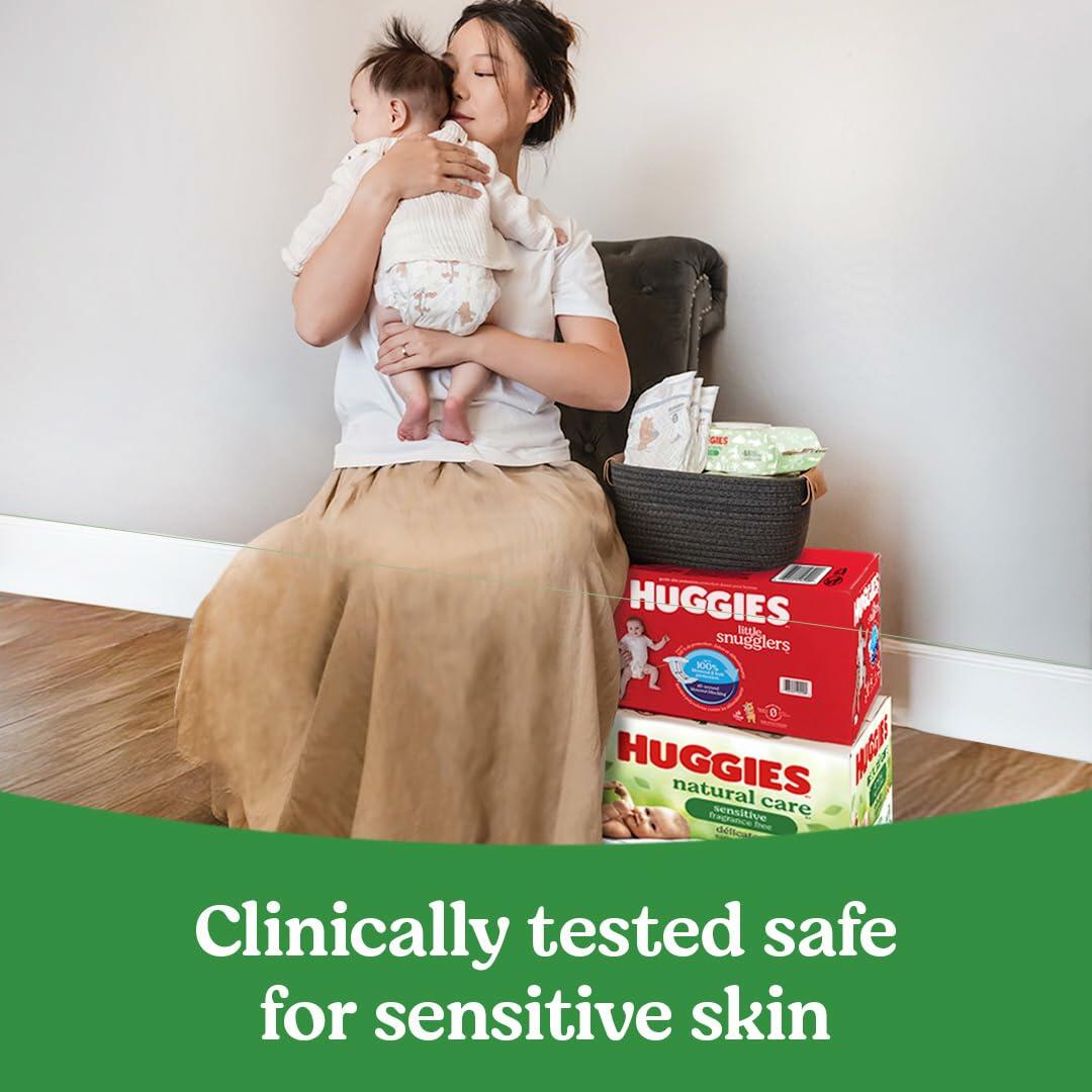 Huggies Natural Care Sensitive Baby Wipes,