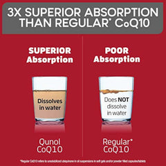 Qunol CoQ10 Liquid Supplement 100mg, Superior Absorption, Natural Form of Coenzyme Q10, Antioxidant for Heart Health, Orange Pineapple Flavored, 90 Servings, 30.4 oz Bottle