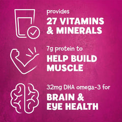 PediaSure Grow & Gain with Immune Support, 27 Minerals & Vitamins for Kids, 7g Protein, Non-GMO, Gluten-Free, Vanilla, 8-fl-oz Bottle, Pack of 6