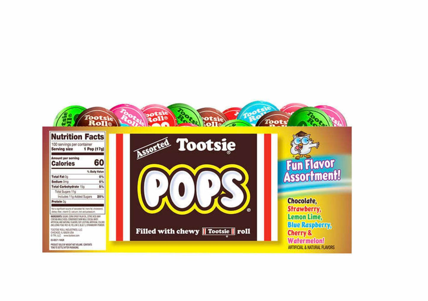 Tootsie Roll Pops, 100 ct.ES