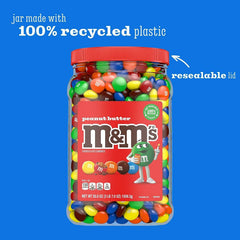 M&M's Peanut Butter Chocolate Candy, 55 Oz,, ()