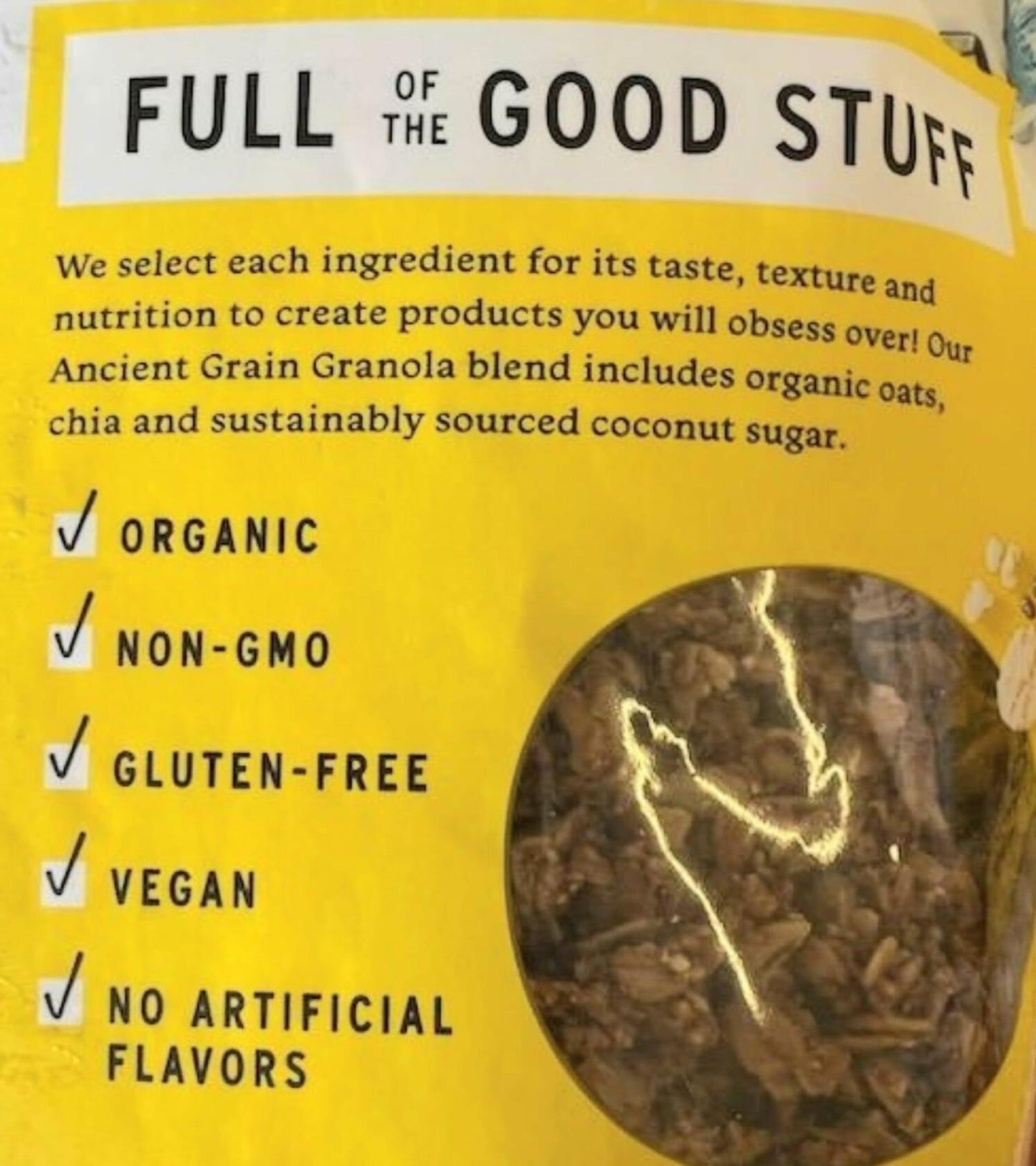 Purely Elizabeth Organic Original Salty Sweet Recipe No. 01 Granola, 48 oz Total Bundle With Stone Cove Fridge Magnet, Gluten Free Vegan