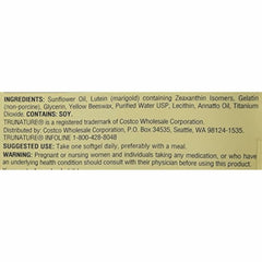 TruNature Vision Complex with Lutein & Zeaxanthin - Great Value Pack of 2 (Total 280Ct Softgel Type) x#vswa