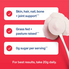 Vital Proteins Collagen Peptides Powder - Ice Pop Flavored Powder for Hair, Nail, Skin, Bone & Joint Health, 26.3oz