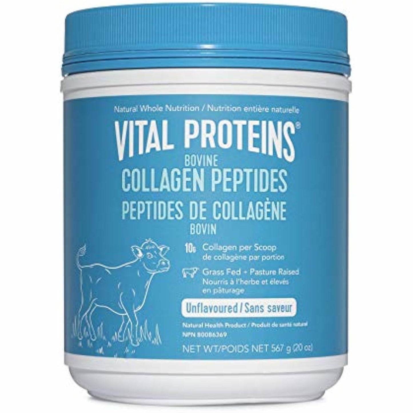 Vital Proteins Unflavoured Collagen Peptides, 567 GR