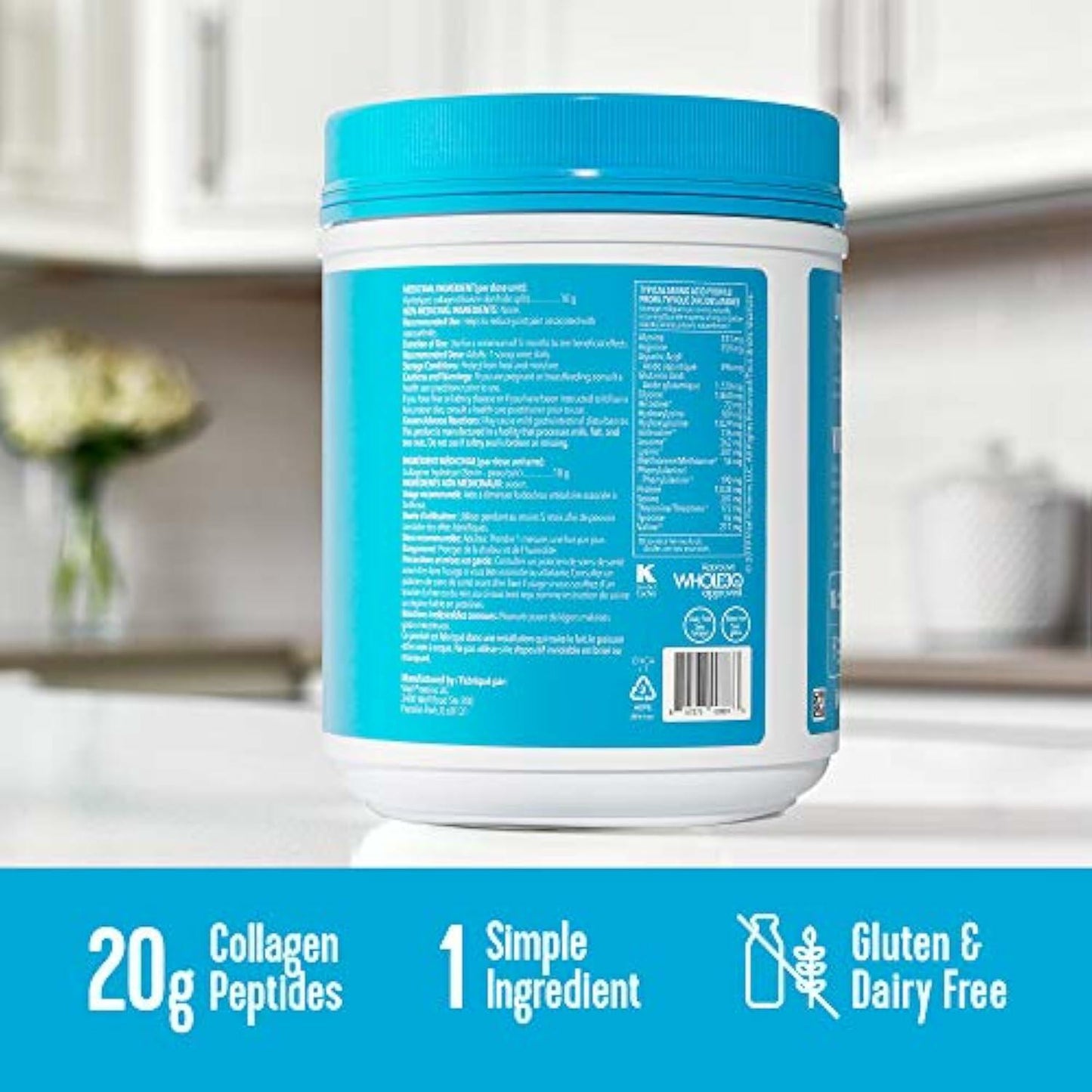 Vital Proteins Unflavoured Collagen Peptides, 567 GR
