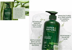 Super Nature Potent Aloe Gentle Moisture Shampoo, 30 Fluid Ounce, 2.23 pounds, 1 Count