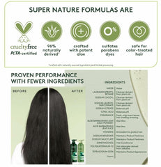 Super Nature Potent Aloe Gentle Moisture Shampoo, 30 Fluid Ounce, 2.23 pounds, 1 Count
