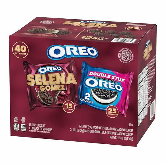 Oreo Signature & Oreo Double Stuf Cookies Variety Pack, 40 pk.