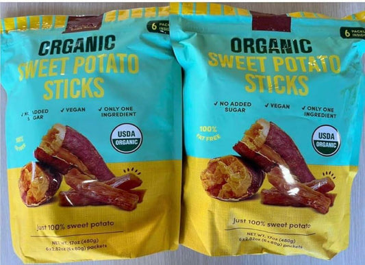 Snak Yard Sweet Potato Sticks 6/2.8OZ (2bags)