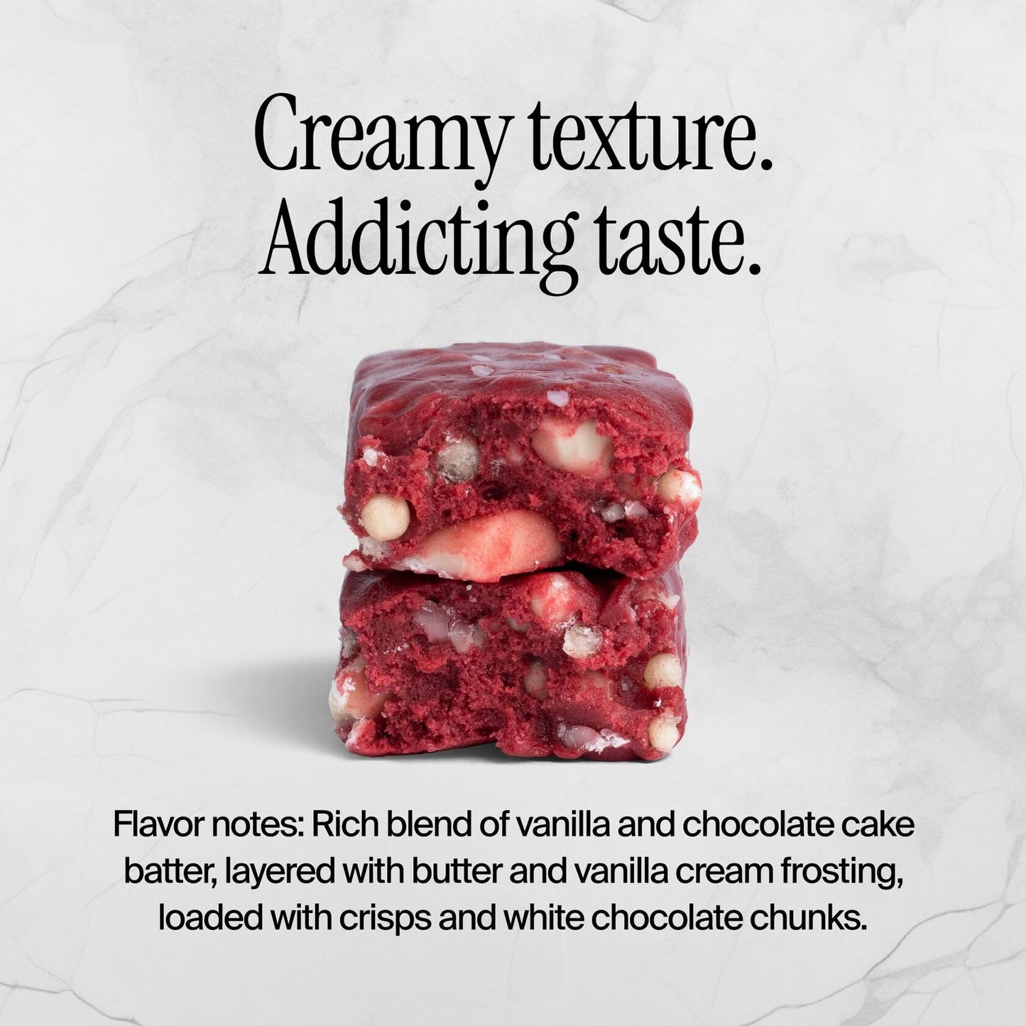 David High Protein Bars No Sugar - Sugar Free Protein Bars, Low Carb, Gluten Free - 28g of Protein, 150 Calories - David Bar On-The-Go Snack - Red Velvet, Pack of 12