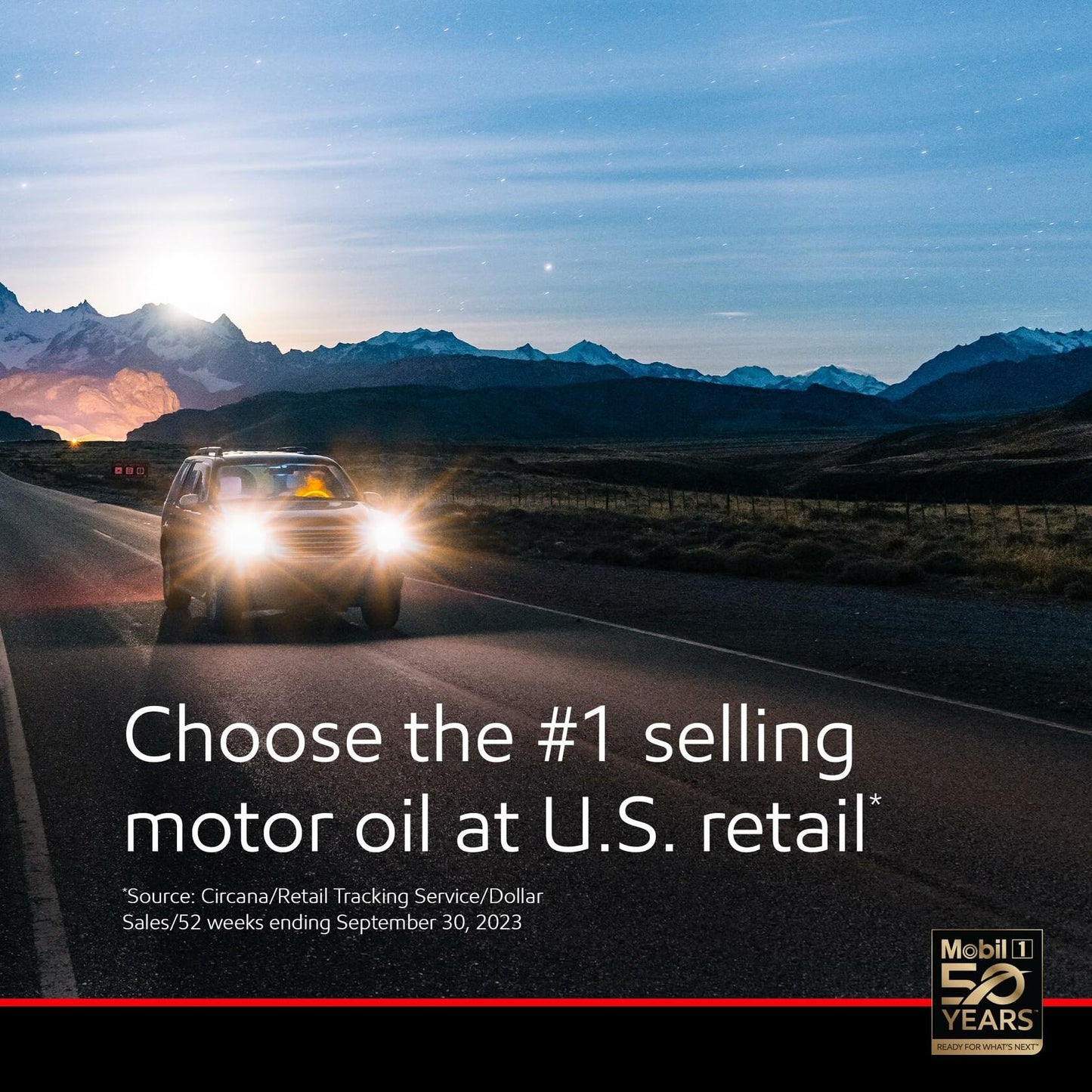 Mobil 1 Advanced Full Synthetic Motor Oil 5W-20, 6-Pack of 1 quarts