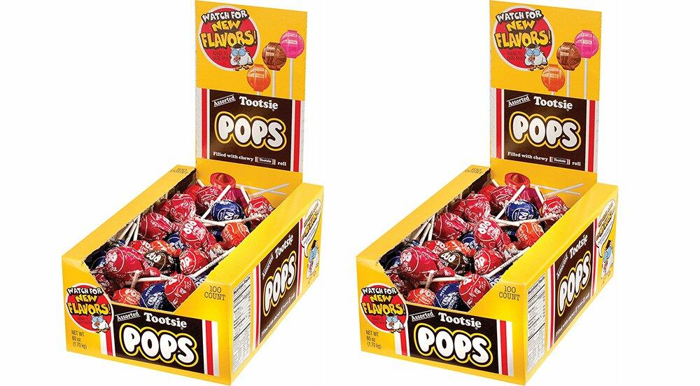 Tootsie Pops Assorted - 100 Count (2 Pack)