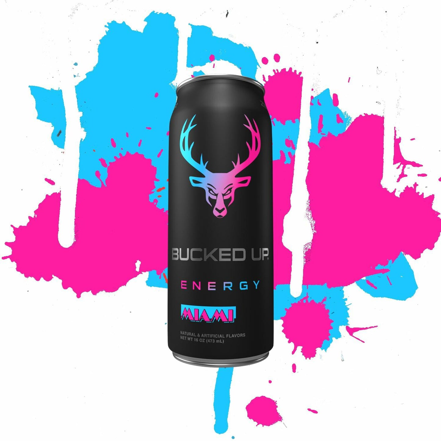 Bucked Up Energy Drink 300mg (Miami) (12 CT)