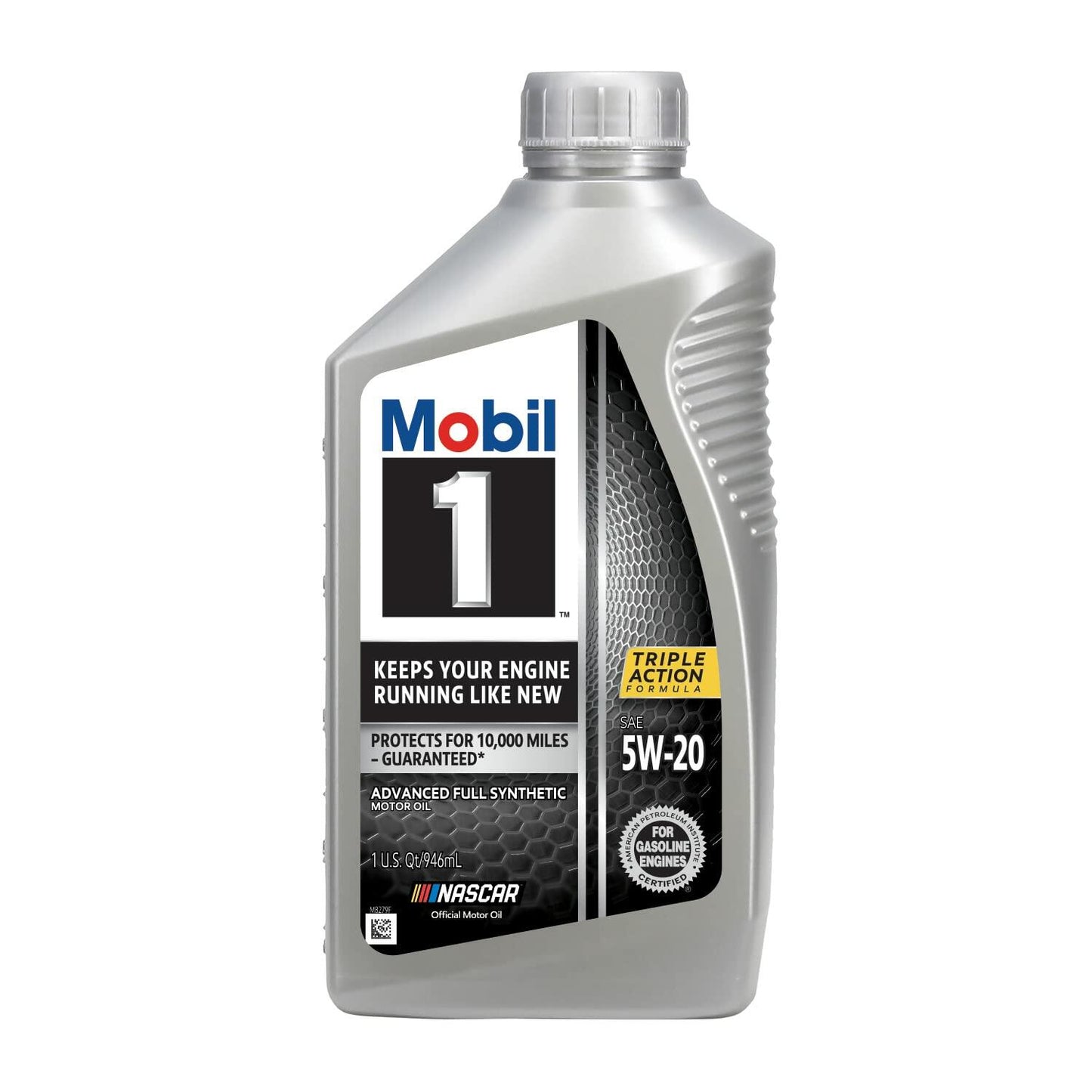 Mobil 1 Advanced Full Synthetic Motor Oil 5W-20, 6-Pack of 1 quarts