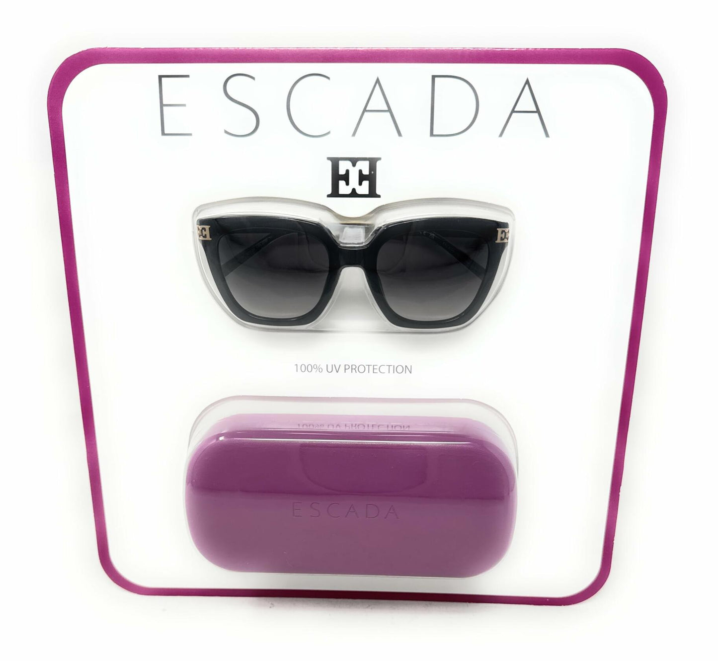 Escada Designer Women Sunglasses with Case- 100% UV Protection