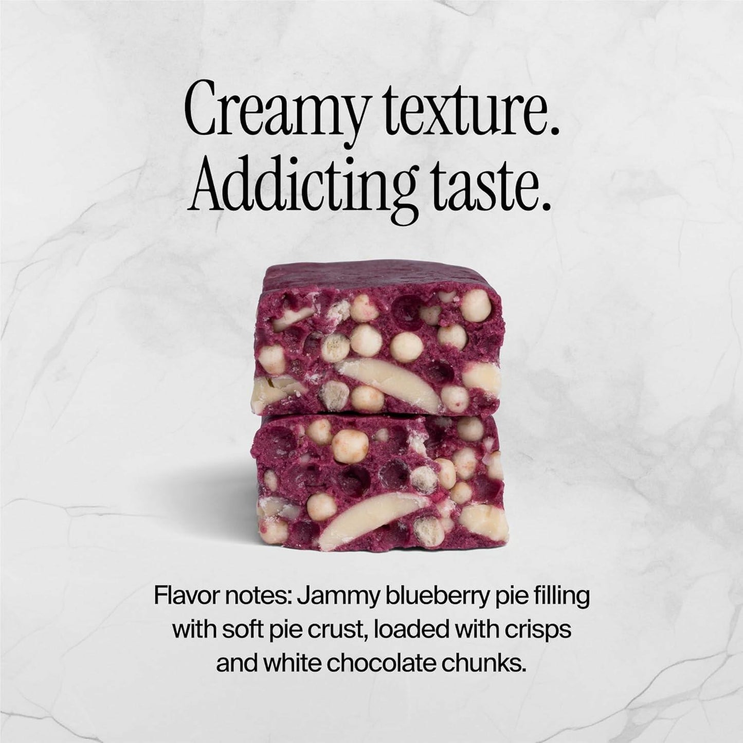 David Protein Bar, Blueberry Pie, 24 Protein Bars | 28g of Protein | 150 Calories | 0g of Sugar - High Protein, Low Carb, Gluten Free Protein Bar (2 Pack - 24 ct.)