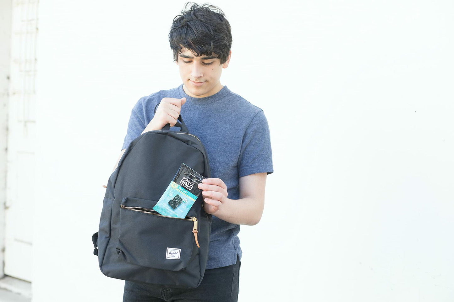 Ocean's Halo Trayless Seaweed Snacks (Sea Salt) 1 case of 20 Units - No Plastic Tray