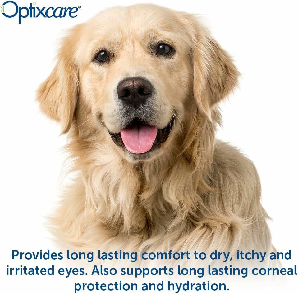 OptixCare Pet Eye Lube Plus + Hyaluron 20g for Dog Cat Horses
