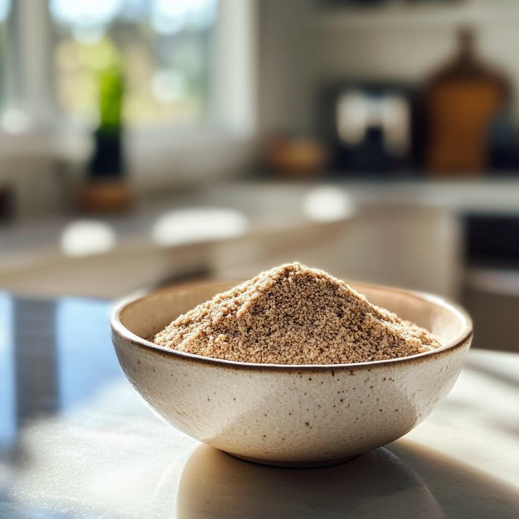 Premium Gold Organic Ground Flax Seed | 4 pounds | Omega 3 | High Fiber Food | Gluten-Free, Non-GMO, Kosher, Whole Milled Flaxseed, Plant-Based Protein, Ideal for Beverages, Baking & Topping