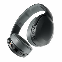 Skullcandy Crusher Evo Over-Ear Wireless Headphones with Sensory Bass, 40 Hr Battery, Microphone, Works with iPhone Android and Bluetooth Devices, Asphalt