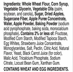 Mott's Soft Baked Apple Filled Bar, Strawberry, 20 count.