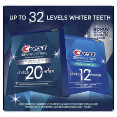 Crest 3D Whitestrips, 40 + 20 Strips