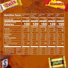 Mars Haloween Variety Pack Candy, 290 pcs.