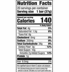 Mott's Soft Baked Apple Filled Bar, Strawberry, 20 count.