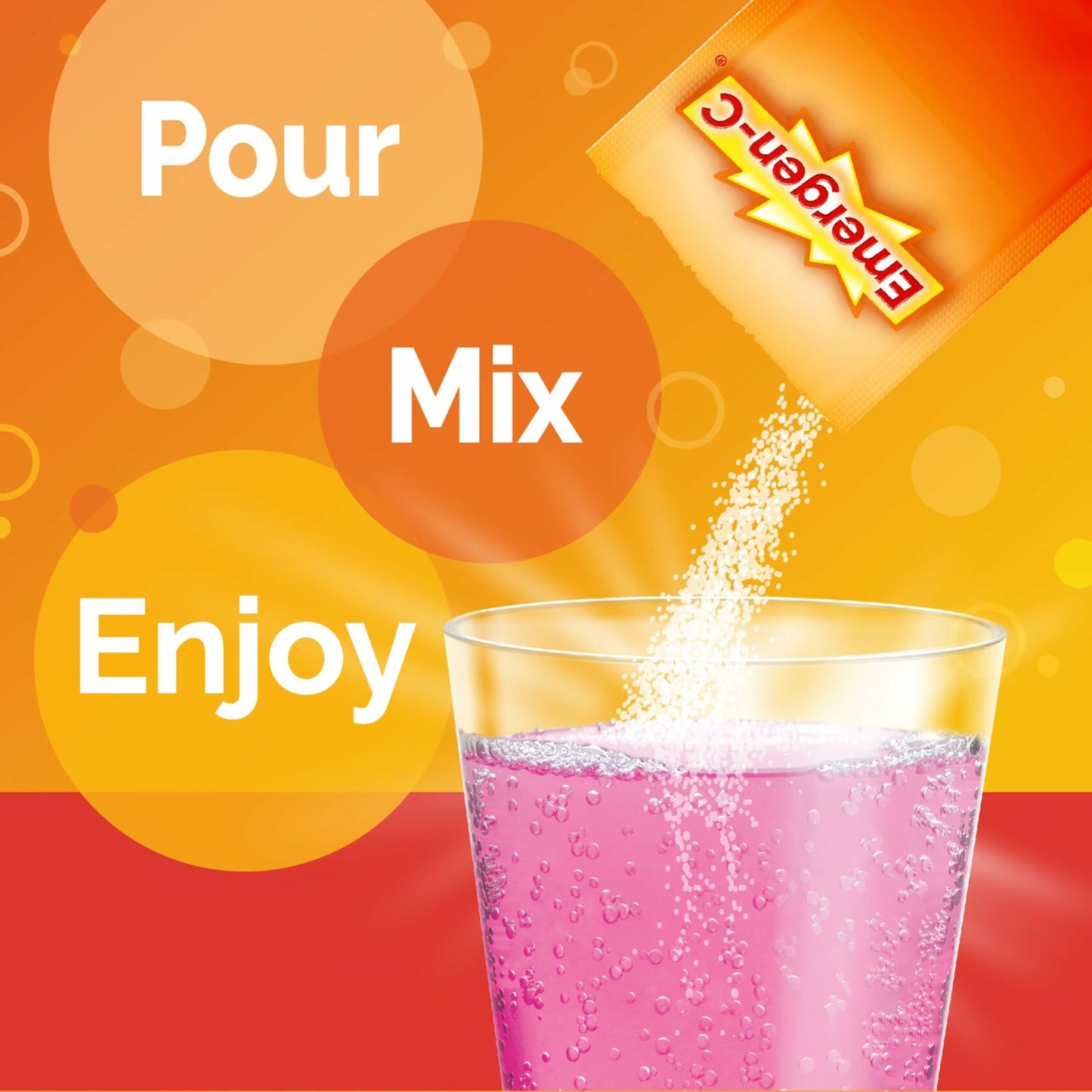 Emergen-C 1000mg Vitamin C Powder, with Antioxidants, B Vitamins and Electrolytes, Vitamin C Supplements for Immune Support, Caffeine Free Drink Mix, Raspberry Flavor - 60 Count/2 Month Supply