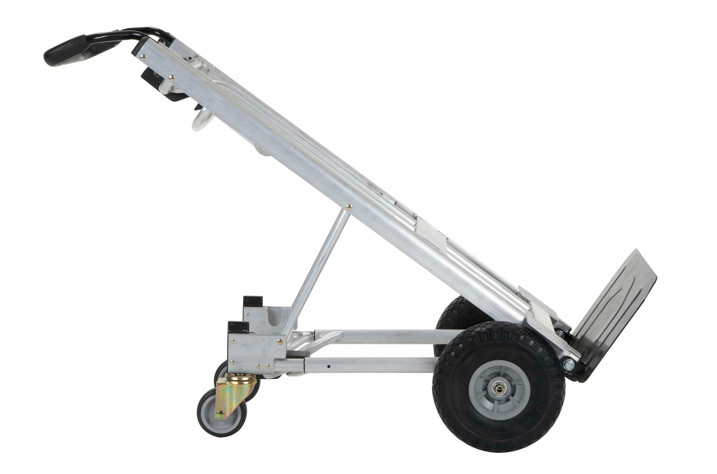 COSCO 4-in-1 Folding Series Hand Truck with Flat-Free Wheels