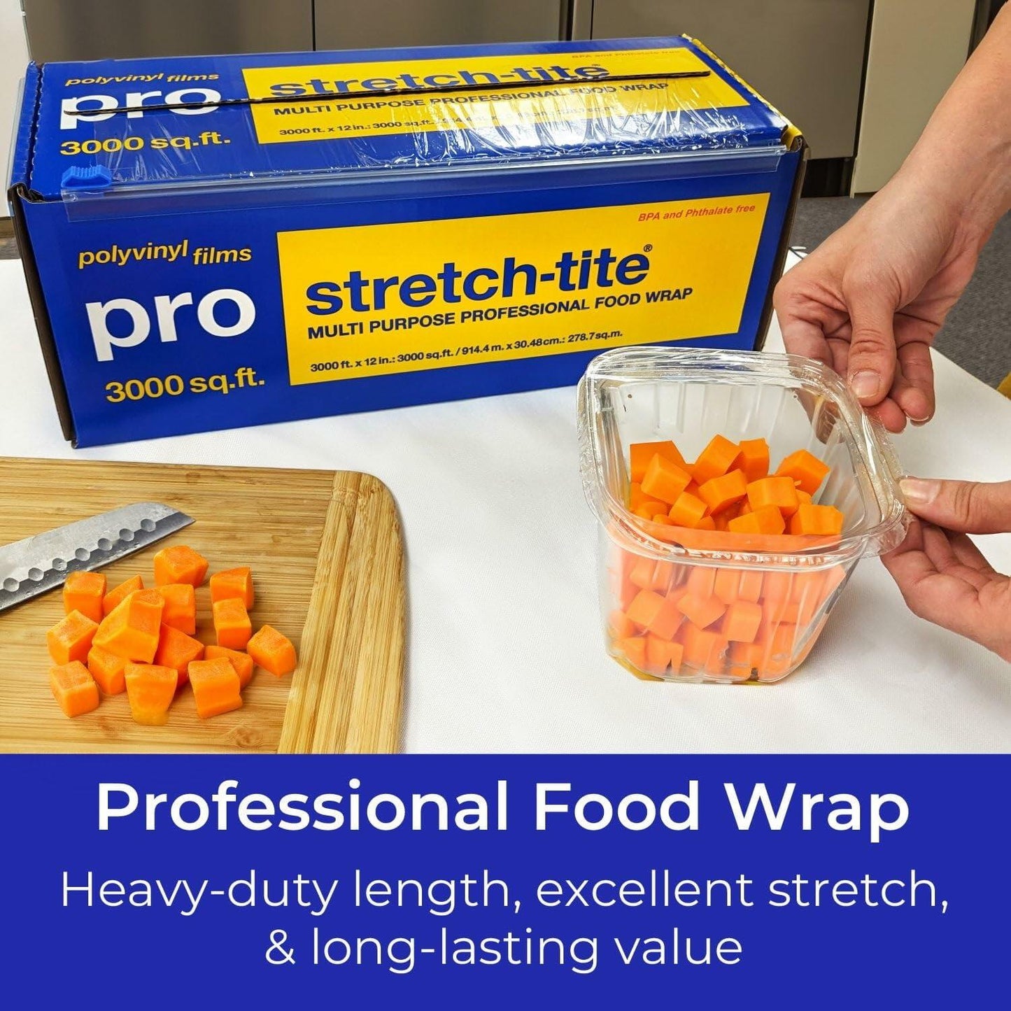 Stretch-tite PRO 12" x 3000 sq ft (Sam's Club)