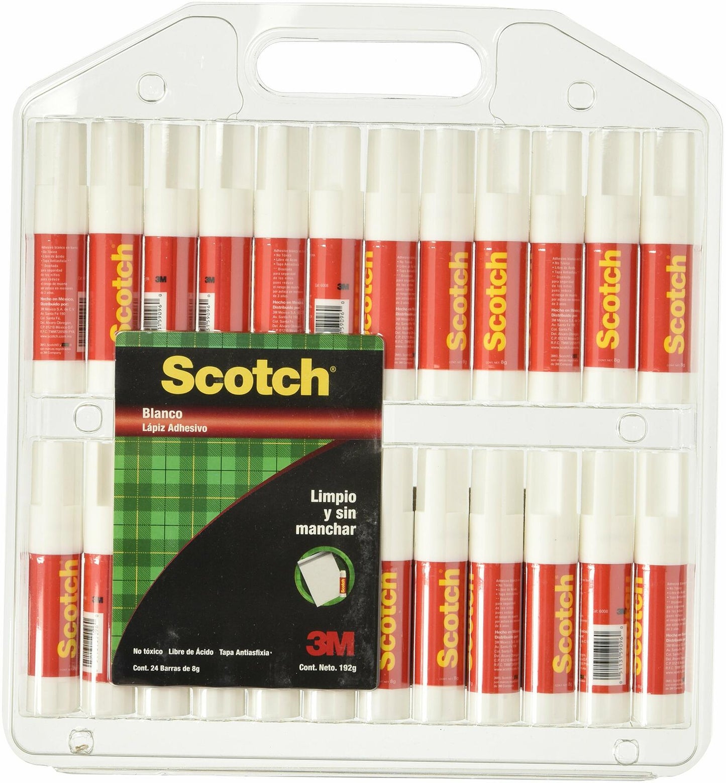 Scotch Permanent Glue Sticks, 0.28 oz, 24-Pack � Strong Adhesive, Acid-Free, Non-Toxic, Ideal for Paper and Craft Projects