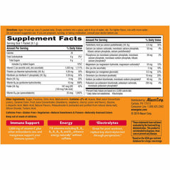 Emergen-C 1000mg Vitamin C Powder, With Antioxidants, B Vitamins And Electrolytes, Immunity Supplements For Immune Support, Caffeine Free Fizzy Drink Mix, Raspberry Flavor - 30 Count/1 Month Supply