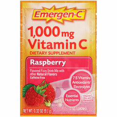 Emergen-C, Raspberry, 30 Count 1000mg - Pack of 3