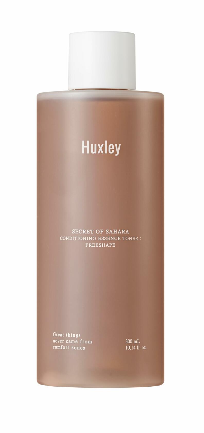 Huxley Conditioning Essence Toner; Free Shape, 10.1 fl oz (300 ml), Cactus Oil, Moisturizing Toner, Calming Skin, Refreshing & Hydrating