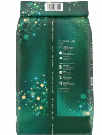 Starbucks Coffee Season Cheer Blend � Whole Bean 100% Arabica, Notes of Cocoa & Dried Fruit, Holiday Special, 32 oz Bag