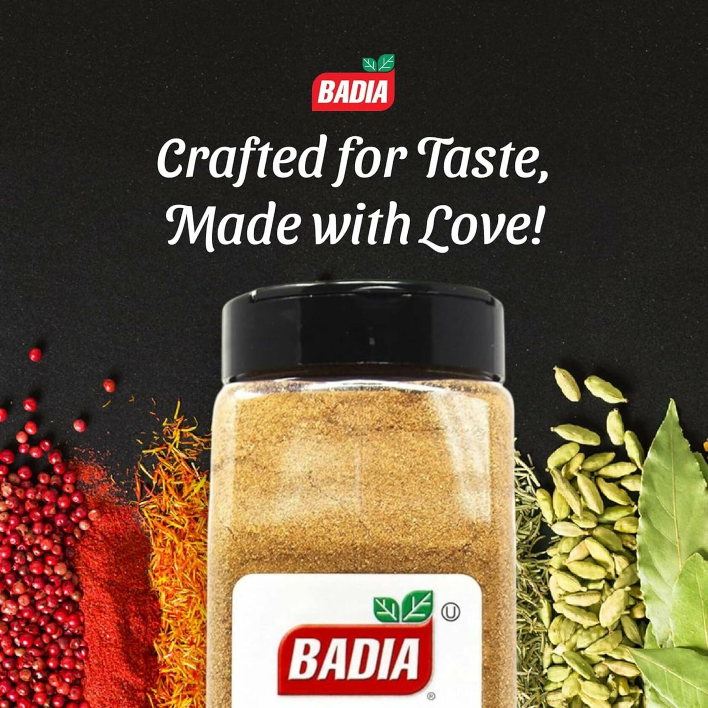 Badia Ground Coriander, 14 oz � Premium Culantro Spice for Cooking & Seasoning, Middle Eastern, Indian & Latin Cuisine