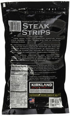 Kirkland Signature Premium Beef Steak Strips Jerky 12 Oz (2PAK)